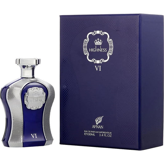 אףנאן הינס 6כחול - Afnan Highness Vi Blue M 100ml E.D.P - בושם יוניסקס מקורי