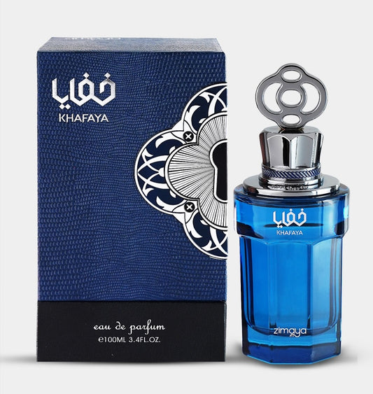 אףנאן זימאיה כאפיה בלו - Afnan Zimaya Khafaya Blue 100ml E.D.P - בושם יוניסקס מקורי