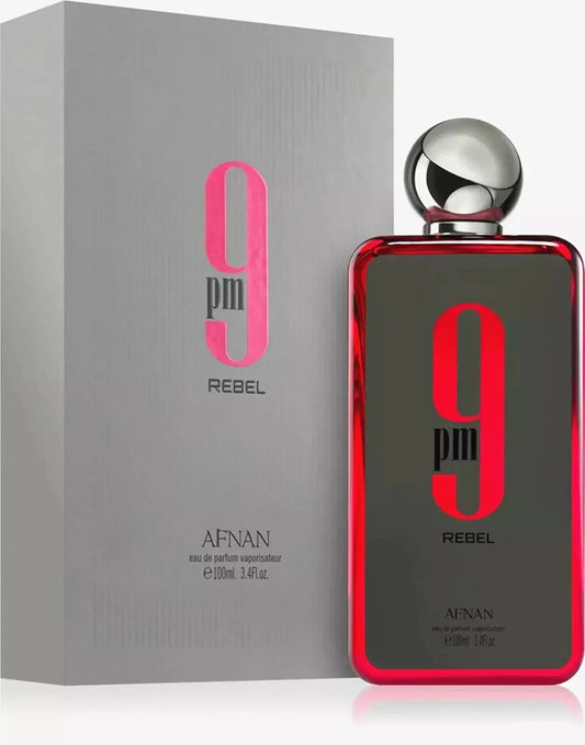 אףנאן 9פ.מ. רבל - Afnan 9pm Rebel 100ml E.D.P - בושם יוניסקס מקורי