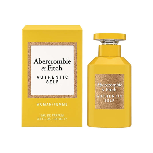 אברקרומבי אנד פיץ' אותנטיק סלף וומן - Abercrombie & Fitch Authentic Self Woman 100ml E.D.P - בושם לאישה מקורי - בקבוק ואריזה