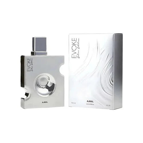 איווק סילבר של אג'מאל - Evoke Silver Edition by Ajmal 90ml E.D.P - בושם לגבר מקורי - בקבוק ואריזה