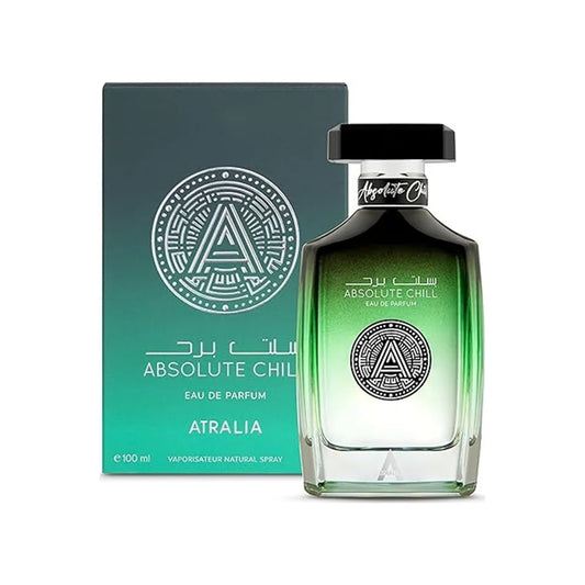 אטרליה אבסולוט צ'יל - Atralia Absolute Chill 100ml E.D.P - בושם יוניסקס מקורי - בקבוק ואריזה
