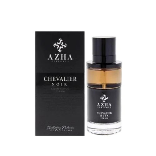 אזהה שבלייה נואר - Azha Chevalier Noir 100ml E.D.P - בושם לגבר מקורי - בקבוק ואריזה