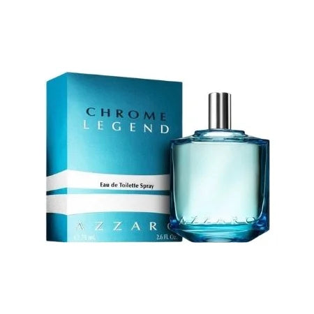 אזארו כרום לג'נד - Azzaro Chrome Legend 75ml E.D.T - בושם לגבר מקורי - בקבוק ואריזה