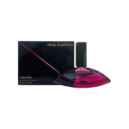 קלווין קליין דיפ יופוריה - Calvin Klein Deep Euphoria 100ml E.D.P - בושם לאישה מקורי - בקבוק ואריזה