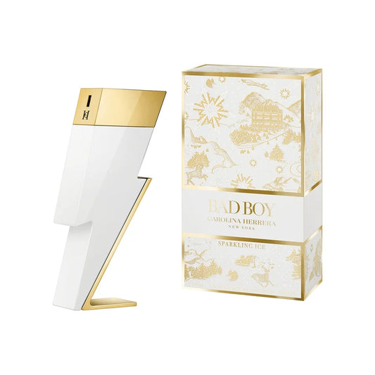 קרולינה הררה באד בוי ספארקלינג אייס - Carolina Herrera Bad Boy Sparkling Ice 100ml E.D.T - בושם לגבר מקורי - בקבוק