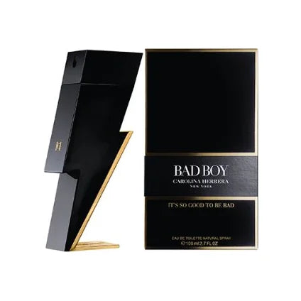 קרולינה הררה באד בוי - Carolina Herrera Bad Boy 100ml E.D.T - בושם לגבר מקורי - בקבוק