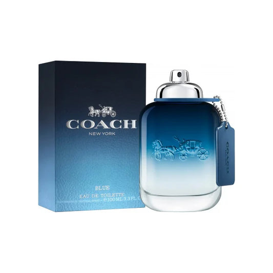 קואץ' בלו - Coach Blue 100ml E.D.T - בושם לגבר מקורי - בקבוק ואריזה