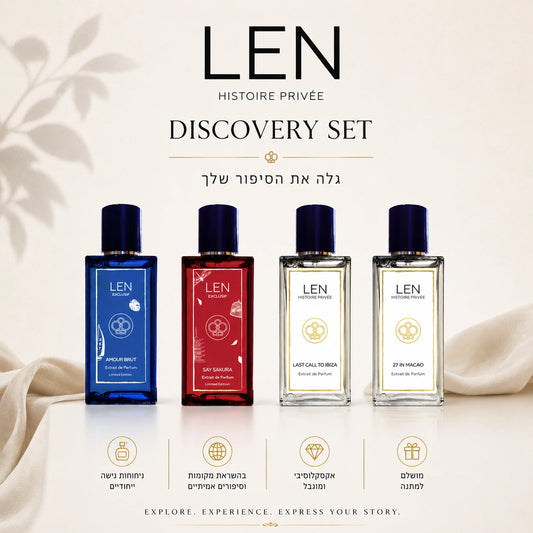 לן פרגרנס - LEN Fragrances - DISCOVERY SET מחיר