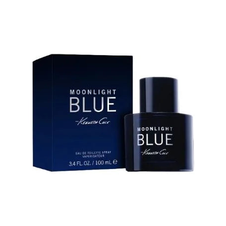 קנת קול מונלייט בלו - Kenneth Cole Moonlight Blue 100ml E.D.T - בושם לגבר מקורי - בקבוק ואריזה