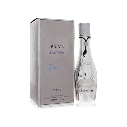 ריפס פריב פלטינום - Riiffs Prive Platinum 100ml E.D.P - בושם יוניסקס מקורי - בקבוק ואריזה