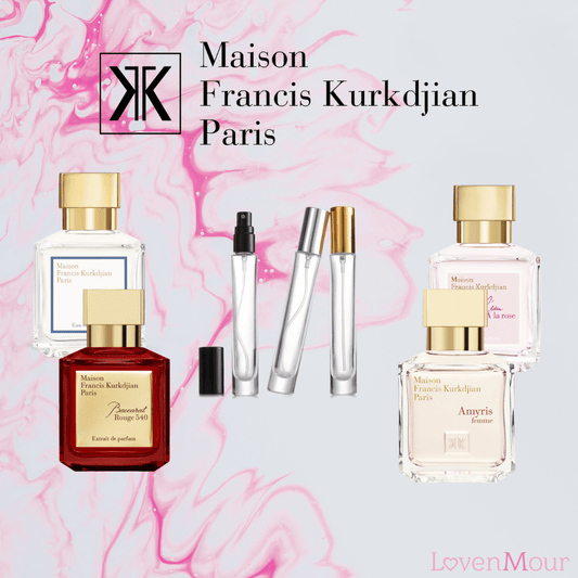 פרנסיס קורג'יאן דיקנטים - Maison Francis Kurkdjian Decants - החל ממחיר 120 ש"ח