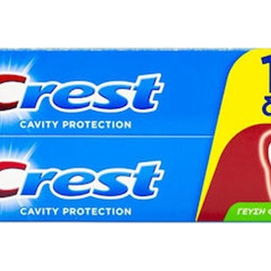 קרסט משחת שיניים מארז זוג 125*2מל - Crest Toothpaste 2*125 Ml