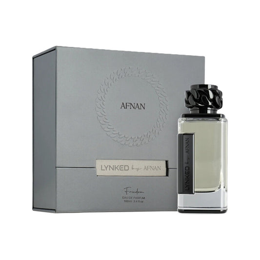 אףנאן לינקד פרידום בלאק - Afnan Lynked Freedom Black 100ml E.D.P - בושם יוניסקס מקורי
