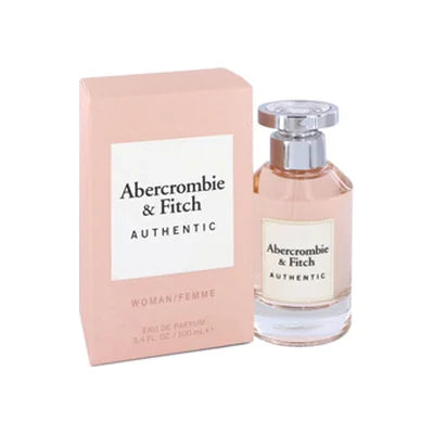 אברקרומבי אנד פיץ' אותנטיק וומן - Abercrombie & Fitch Authentic Woman 100ml E.D.P - בושם לאישה מקורי - בקבוק ואריזה