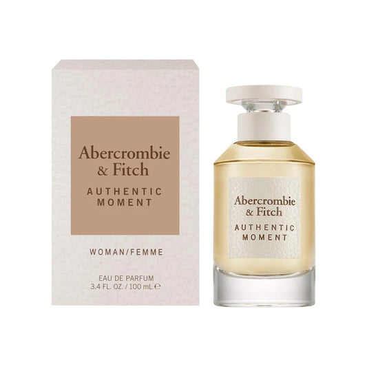 אברקרומבי אנד פיץ' אותנטיק מומנט וומן - Abercrombie & Fitch Authentic Moment Woman 100ml E.D.P - בושם לאישה מקורי - בקבוק