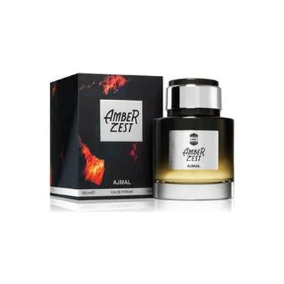 אג'מאל אמבר זסט - Ajmal Amber Zest 100ml E.D.P - בושם יוניסקס מקורי - בקבוק ואריזה