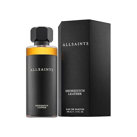אולסיינטס שורדיץ' לת'ר - AllSaints Shoreditch Leather 100ml E.D.P - בושם יוניסקס מקורי - בקבוק ואריזה