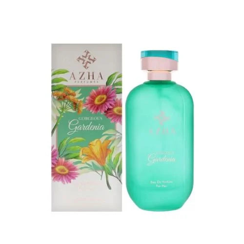 אזהה גורגיס גרדניה - Azha Gorgeous Gardenia 100ml E.D.P - בושם לאישה מקורי - בקבוק ואריזה