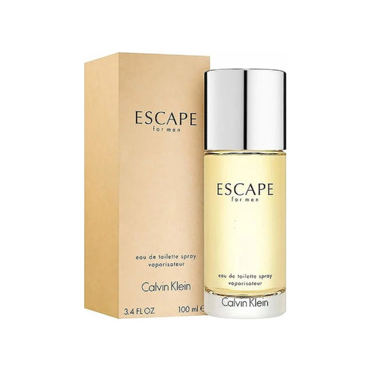 קלווין קליין אסקייפ פור מן - Calvin Klein Escape For Men 100ml E.D.T - בושם לגבר מקורי - בקבוק ואריזה