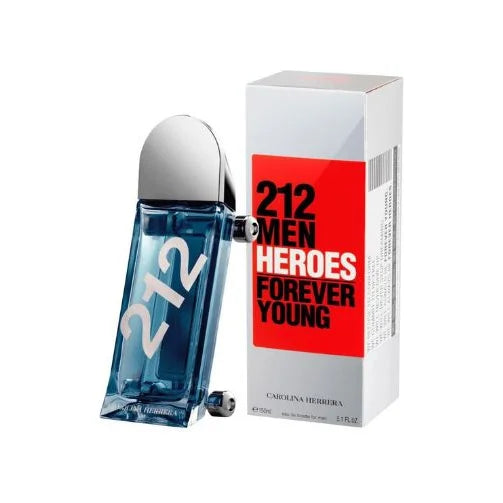 קרולינה הררה 212 הירוז - Carolina Herrera 212 Heroes 150ml E.D.T - בושם לגבר מקורי - בקבוק