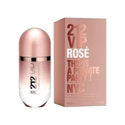 קרולינה הררה 212 וי איי פי רוזה - Carolina Herrera 212 VIP Rosé 50ml E.D.P - בושם לאישה מקורי - בקבוק