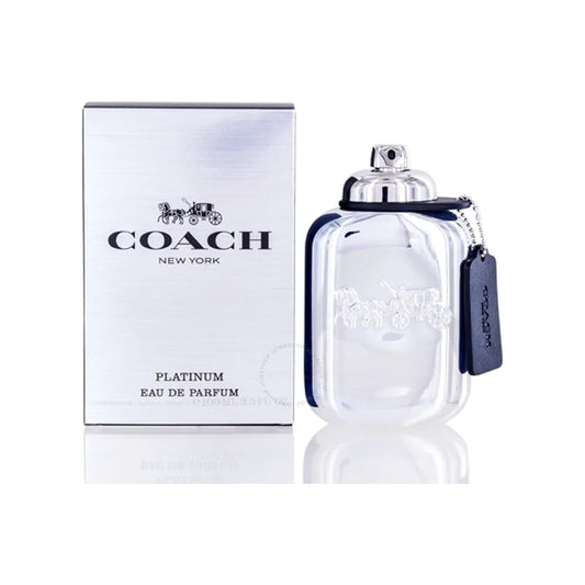 קואץ' פלטינום - Coach Platinum 100ml E.D.P - בושם לגבר מקורי - בקבוק ואריזה