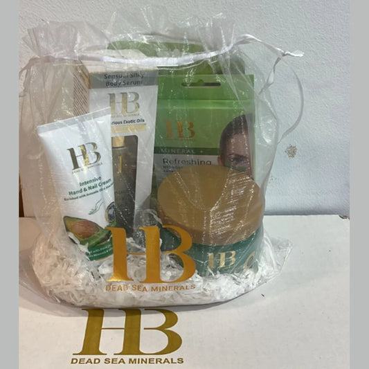 HB Dead Sea Minerals Valentine Set Avocado - מארז ורכיבים