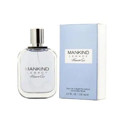 קנת קול מנקיינד לגאסי - Kenneth Cole Mankind Legacy 100ml E.D.T - בושם לגבר מקורי - בקבוק ואריזה