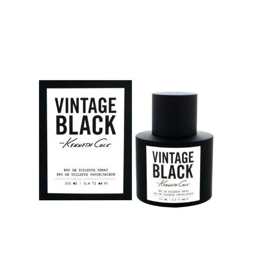 קנת קול וינטג' בלאק - Kenneth Cole Vintage Black 100ml E.D.T - בושם לגבר מקורי - בקבוק ואריזה