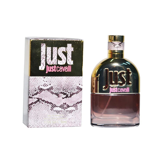 רוברטו קוואלי ג'אסט קוואלי - Roberto Cavalli Just Cavalli 50ml E.D.T - בושם לאישה מקורי - בקבוק ואריזה