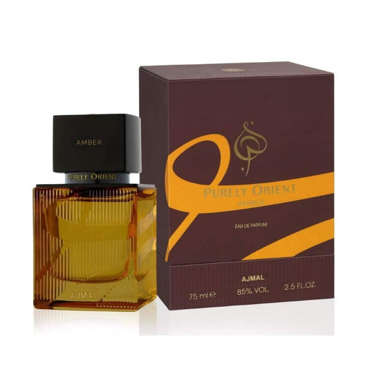 אג'מאל פיורלי אוריינט אמבר - Ajmal Purely Orient Amber 75ml E.D.P - בושם יוניסקס מקורי 